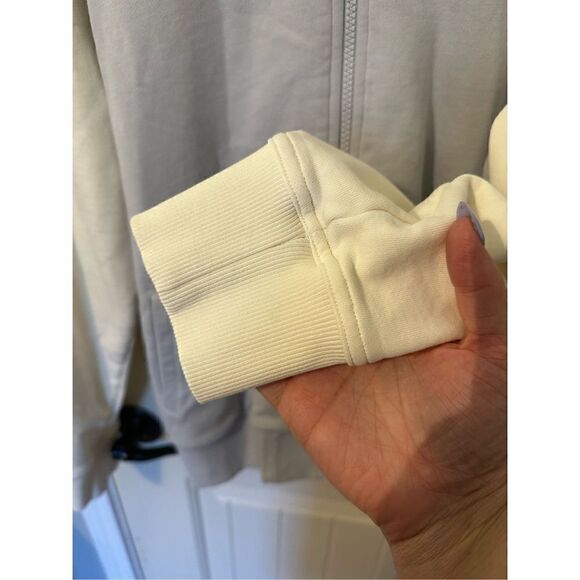 Outdoor Voices Full Zip Long Sleeve Colorblock Varsity Jacket Size XL - Picture 6 of 10